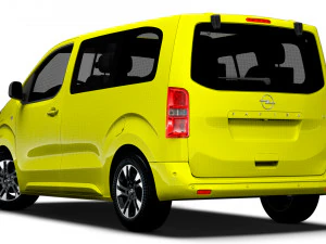 Opel Zafira Life Electric Small 2024 3D Model