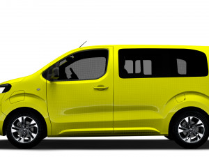 Opel Zafira Life Electric Small 2024 Modèle 3D