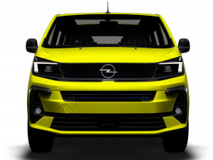 Opel Zafira Life Electric Small 2024 Modèle 3D