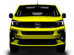 Opel Zafira Life Electric Small 2024 3D Model