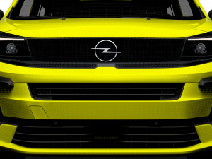 Opel Zafira Life Electric Small 2024 Modèle 3D