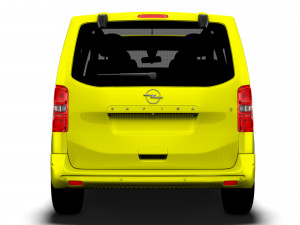 Opel Zafira Life Electric Small 2024 Modèle 3D