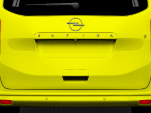 Opel Zafira Life Electric Small 2024 Modèle 3D