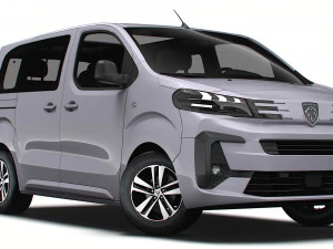 प्यूज़ो ई ट्रैवलर L1 2024 3D मॉडल