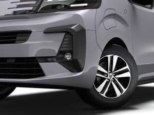 Peugeot e Traveller L1 2024 Modèle 3D