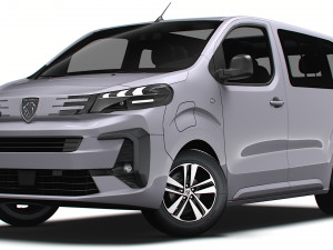 Peugeot e Traveller L1 2024 Modèle 3D