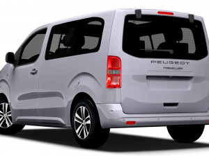 Peugeot e Traveller L1 2024 Modèle 3D
