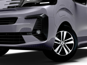 Peugeot e Traveller L1 2024 Modèle 3D