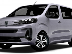 Peugeot e Traveller L1 2024 Modèle 3D