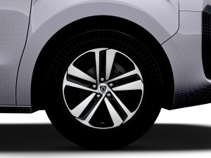Peugeot e Traveller L1 2024 Modèle 3D