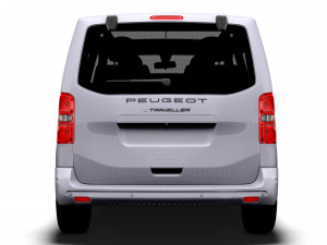 Peugeot e Traveller L1 2024 Modèle 3D