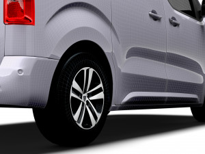 Peugeot e Traveller L1 2024 Modèle 3D