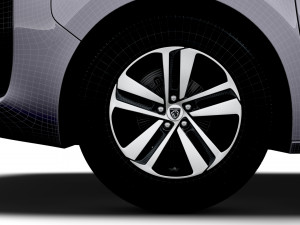 Peugeot e Traveller L1 2024 Modèle 3D