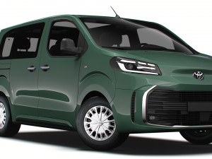 Toyota ProACE Verso Electric Compact 2024 3Dモデル