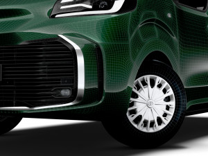 Toyota ProACE Verso Electric Compact 2024 Modelo 3D