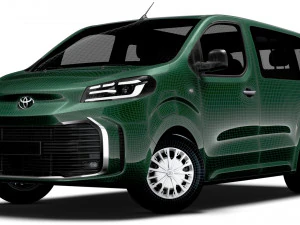 टोयोटा प्रोएसीई वर्सो इलेक्ट्रिक कॉम्पैक्ट 2024 3D मॉडल