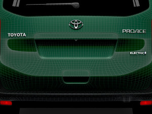 Toyota ProACE Verso Electric Compact 2024 Modelo 3D