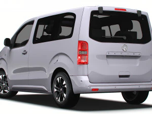 Vauxhall Zafira Life Electric Small 2024 3D Model