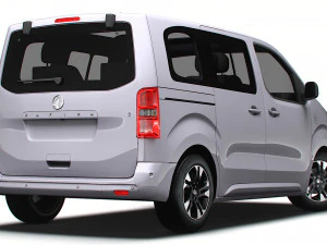 Vauxhall Zafira Life Electric Small 2024 3D Model