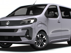 Vauxhall Zafira Life Electric Small 2024 3D Модель