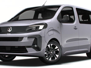 Vauxhall Zafira Life Electric Small 2024 3D Model