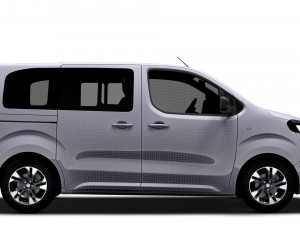 Vauxhall Zafira Life Electric Small 2024 3D Модель