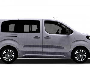 Vauxhall Zafira Life Electric Small 2024 3D Model