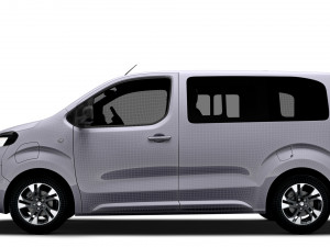 Vauxhall Zafira Life Electric Small 2024 3D Модель