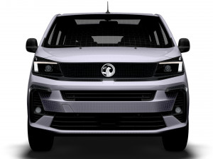 Vauxhall Zafira Life Electric Small 2024 3D Модель