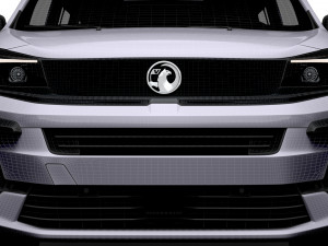 Vauxhall Zafira Life Electric Small 2024 3D Модель