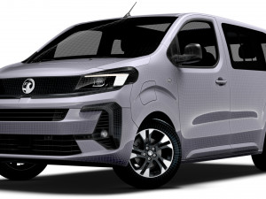 Vauxhall Zafira Life Electric Small 2024 3D Модель