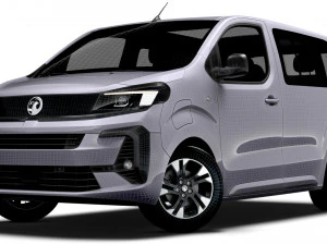 Vauxhall Zafira Life Electric Small 2024 3D Model