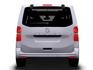 Vauxhall Zafira Life Electric Small 2024 3D Модель