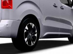 Vauxhall Zafira Life Electric Small 2024 3D Модель