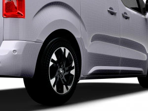 Vauxhall Zafira Life Electric Small 2024 3D Model
