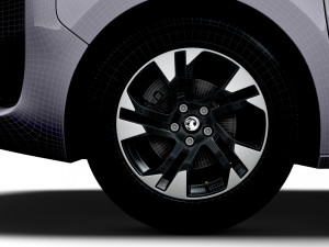 Vauxhall Zafira Life Electric Small 2024 3D Модель