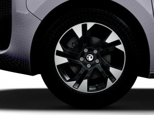 Vauxhall Zafira Life Electric Small 2024 3D Model