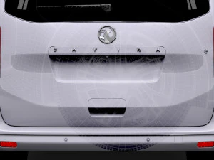 Vauxhall Zafira Life Electric Small 2024 3D Model