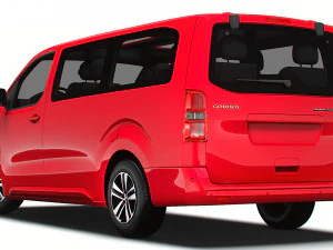 Citroen e SpaceTourer XL 2024 3D Model
