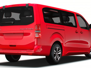 Citroen e SpaceTourer XL 2024 Modelo 3D