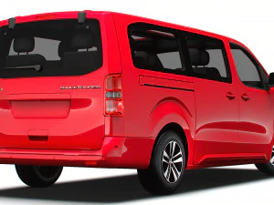 Citroen e SpaceTourer XL 2024 3D Model