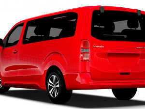 Citroen e SpaceTourer XL 2024 Modelo 3D
