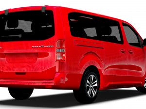 Citroen e SpaceTourer XL 2024 Modelo 3D