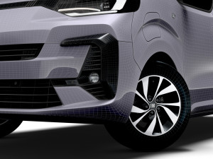 Fiat E Ulysse L3 2024 3D मॉडल