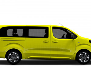 Opel Zafira Life Electric Large 2024 3D 模型