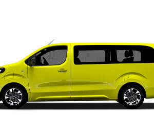 Opel Zafira Life Electric Large 2024 3D 模型