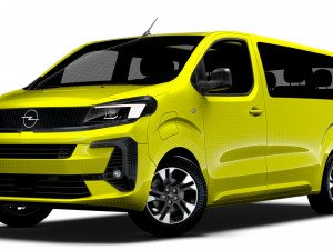 Opel Zafira Life Electric Large 2024 3D 模型