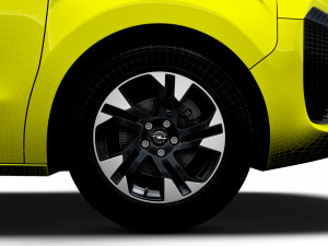 Opel Zafira Life Electric Large 2024 3D 模型