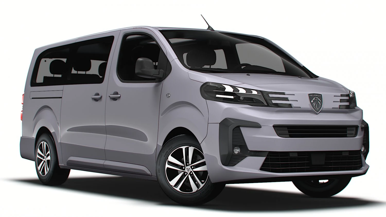 Peugeot e Traveller L3 2024 3D Model .c4d .max .obj .3ds .fbx .stl .blend 