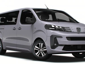 Peugeot e Traveller L3 2024 Modello 3D